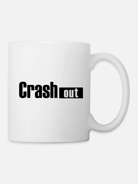 Crashout - Mug blanc - blanc