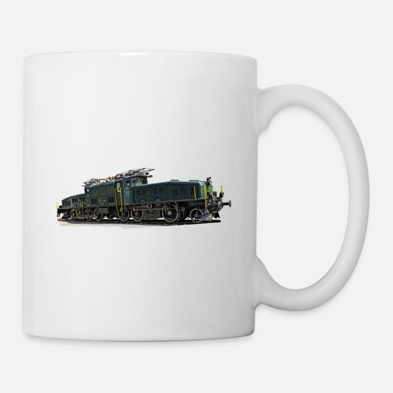 SBB Krokodil - Tasse - Weiß