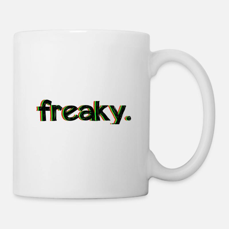 freaky. - Tasse - Weiß
