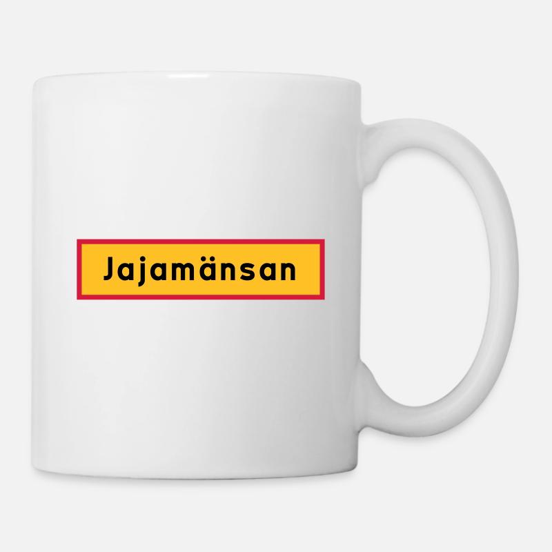 City sign 410x100px jajamansan - Mug - white