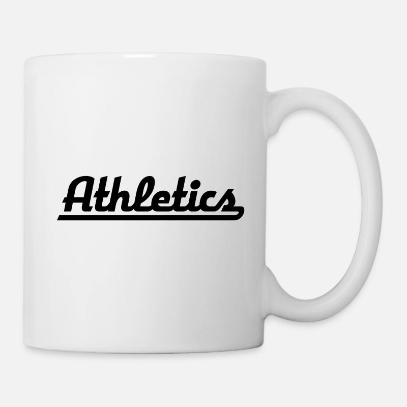 athletics - Tasse - Weiß