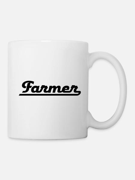 Farmer - Tasse - Weiß