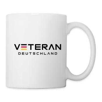 Veteran Deutschland Logo - Tasse - Weiß - Rechts