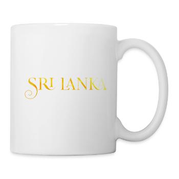 Sri Lanka country in Asia vacation travel - Mug - white - Right