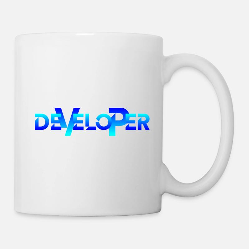 DEVELOPER - Mug blanc - blanc