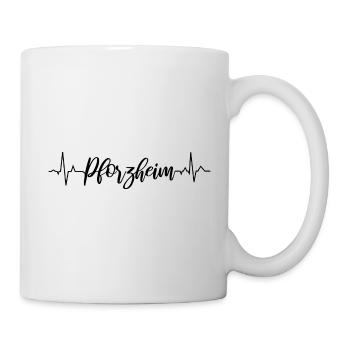 EKG Pforzheim - Tasse - Weiß - Rechts