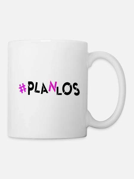 heute morgen keine Idee kein Plan kopflos planlos - Tasse - Weiß