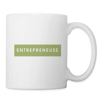Entrepreneuse - Mug blanc - blanc - Droite