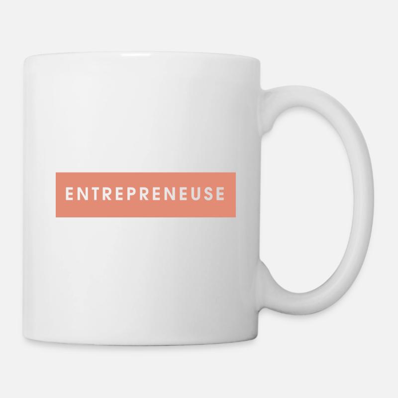 Entrepreneuse - Mug blanc - blanc
