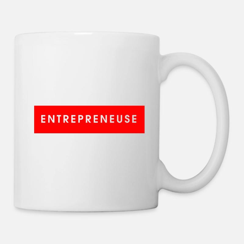 Entrepreneuse - Mug blanc - blanc