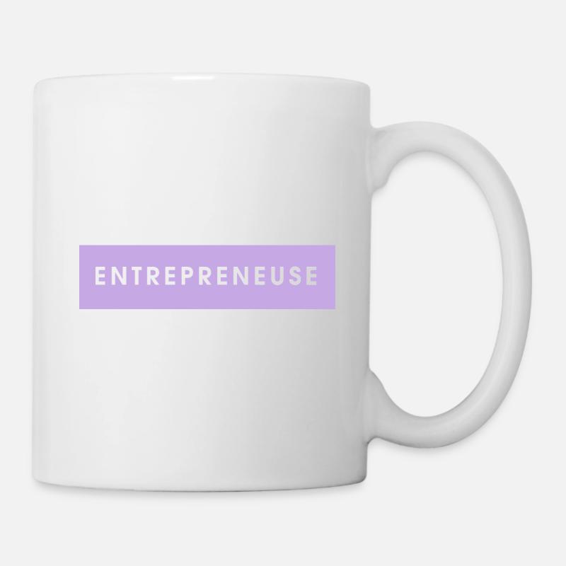 Entrepreneuse - Mug blanc - blanc