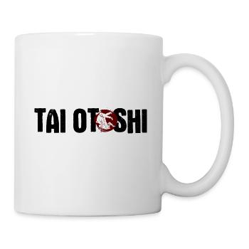 Japanischer Kampfsport Judo - Tasse - Weiß - Rechts