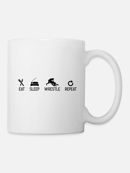 Grappling Martial Arts Wrestling - Tasse - Weiß