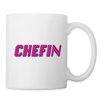 Chefin | Der weibliche Chef - Tasse - Weiß - Rechts