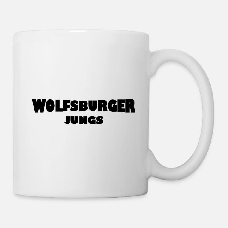 Die Wolfsburger Jungen - Tasse - Weiß