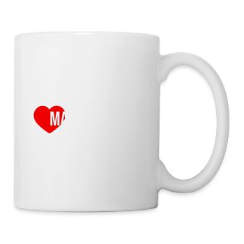 Mallorca 2024 Herz Urlaub - Tasse - Weiß - Rechts
