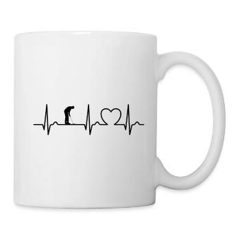 Golf - Miniature Golf - Hole Golf - Heart Curve - Mug - white - Right