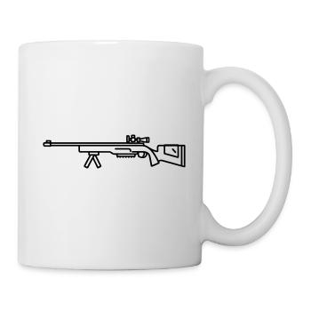 Sniper Shotgun - Mug - white - Right