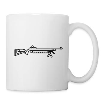 Sniper Shotgun - Mug - white - Right