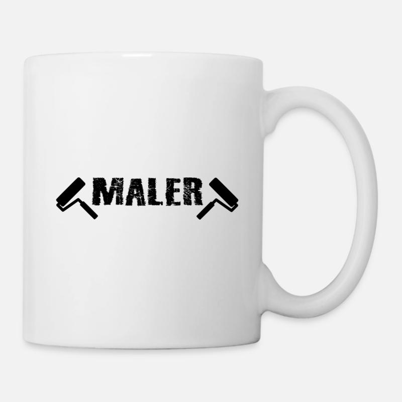 Maler - Tasse - Weiß