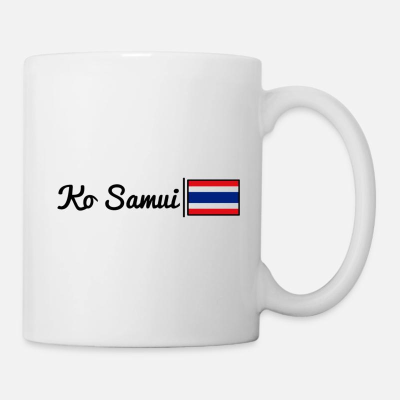 Ko Samui - Thailand - Tasse - Weiß