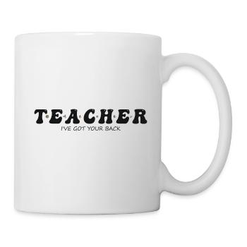 Chemise d’enseignant - J’ai ton dos, drôle d’enseigne - Mug blanc - blanc - Droite