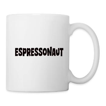 Café Espresso Dicton Espressonaut Drôle - Mug blanc - blanc - Droite