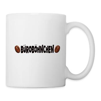 Kaffee spruch Büroböhnchen - Tasse - Weiß - Rechts