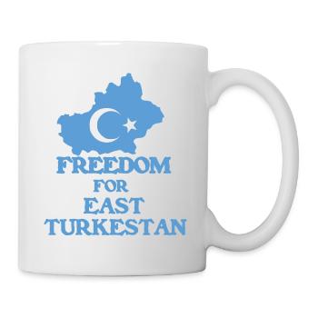 Freedom East Turkestan - Mug blanc - blanc - Droite