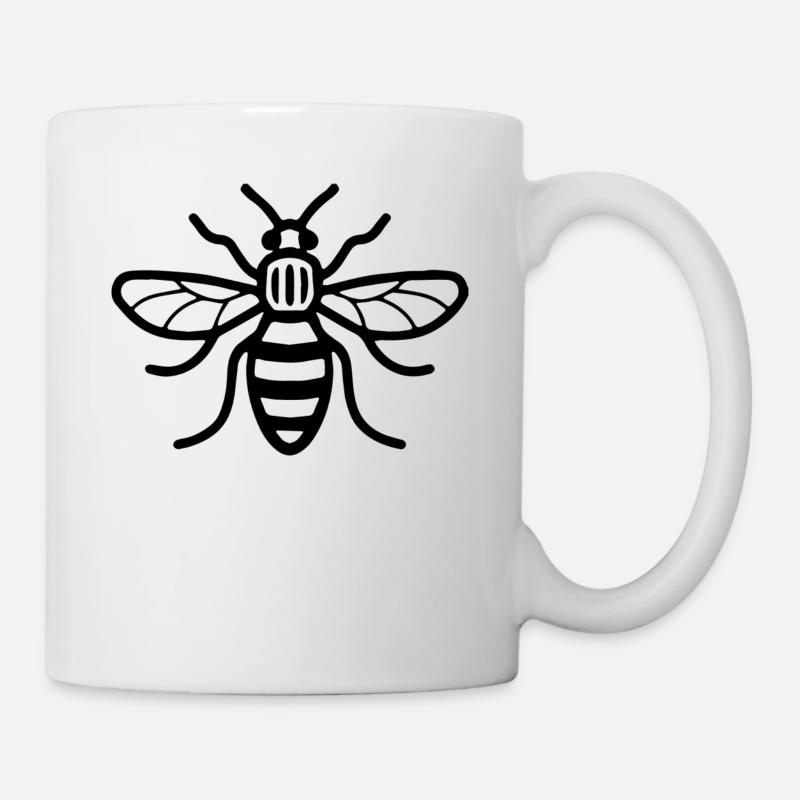 Manchester Bee - Mug blanc - blanc