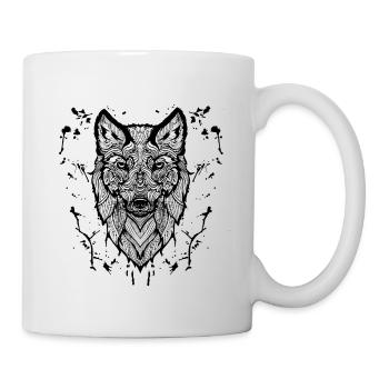 wolf - Mug - white - Right