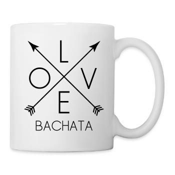 AMOUR Bachata - Bachata Dance Fashion - Mug blanc - blanc - Droite