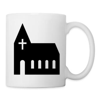 Kirche - Tasse - Weiß - Rechts