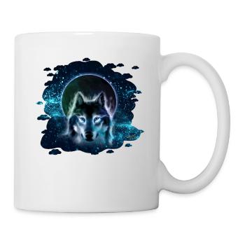 Wolfmond - Tasse - Weiß - Rechts