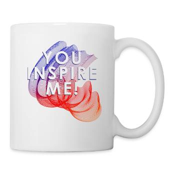 you inspire me - Mug - white - Right