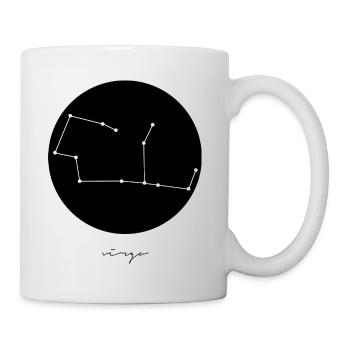 Signe du zodiaque De la Vierge Cadeau Idée - Mug blanc - blanc - Droite