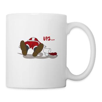 Weihnachtsmann - Tasse - Weiß - Rechts