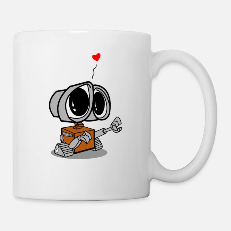 Wall-E - Tasse - Weiß