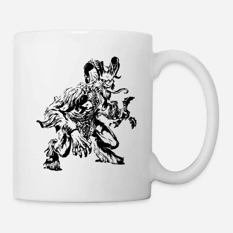 krampus - Tasse - Weiß