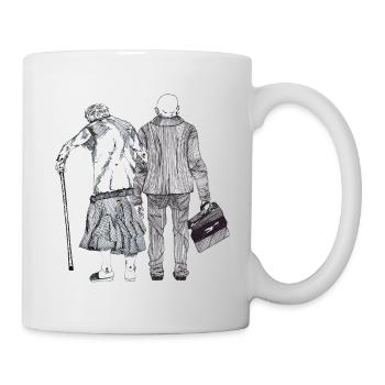 Mature Couple - Pain Curator - Mug - white - Right