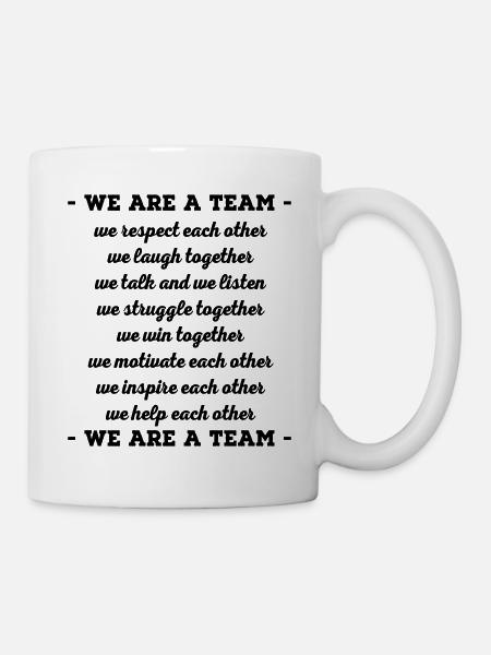 Team - Tasse - Weiß