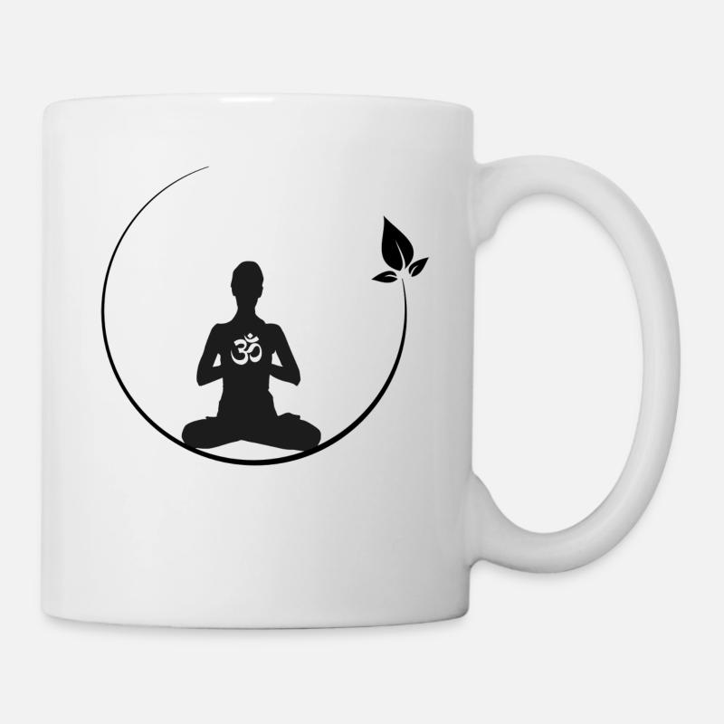 Méditation - Mug blanc - blanc