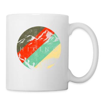 Alpinisme randonnée escalade rocher escalade - Mug blanc - blanc - Droite