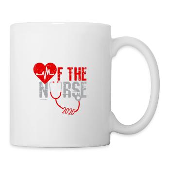 Krankenschwester Krankenhaus Krankenpflegerin Arzt - Tasse - Weiß - Rechts