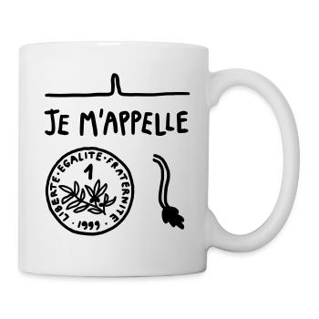 FRANCK - Mug blanc - blanc - Droite