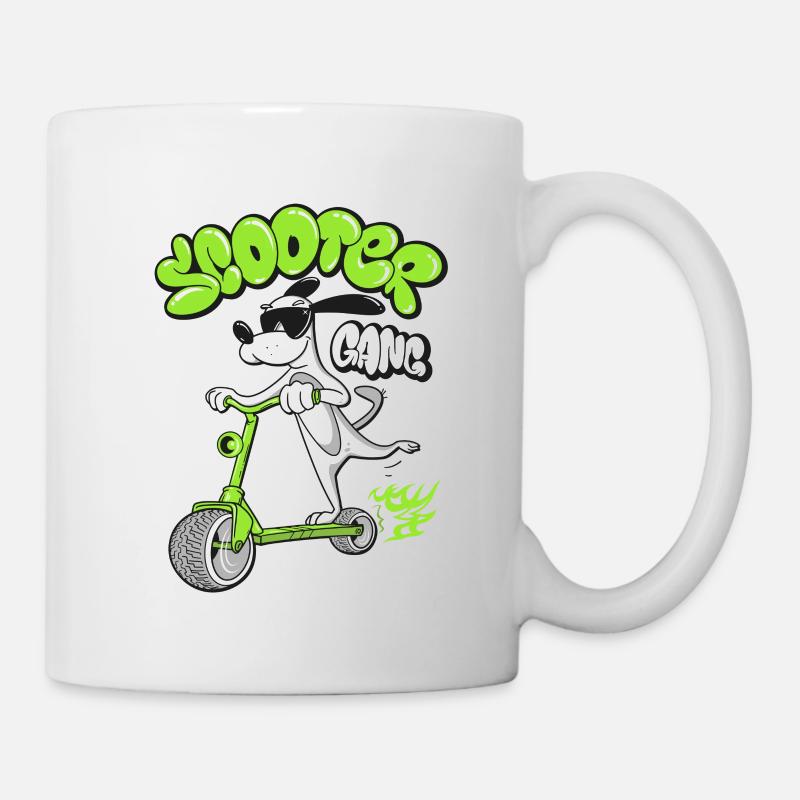 Scooter gear - Mug - white
