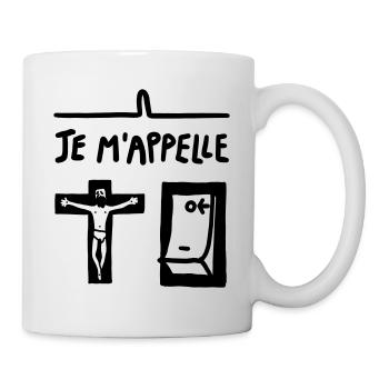 CHRISTOPHE - Mug blanc - blanc - Droite