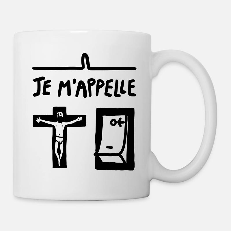 CHRISTOPHE - Mug blanc - blanc
