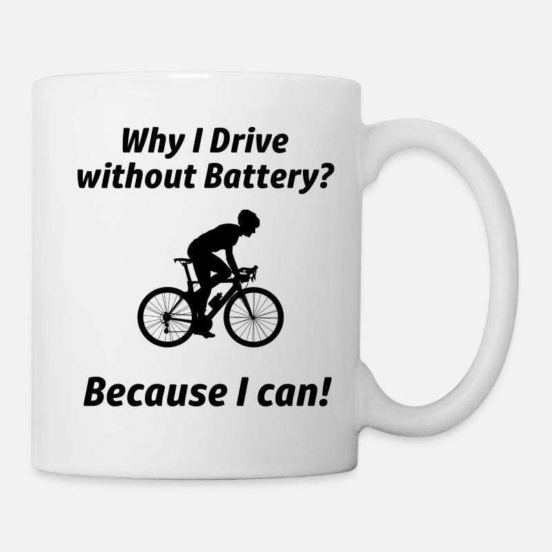 Vélo vélo VTT - Mug blanc - blanc