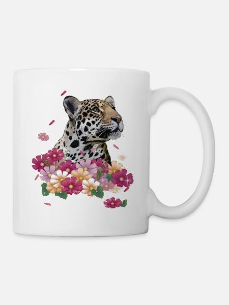 Jaguar - Mug blanc - blanc